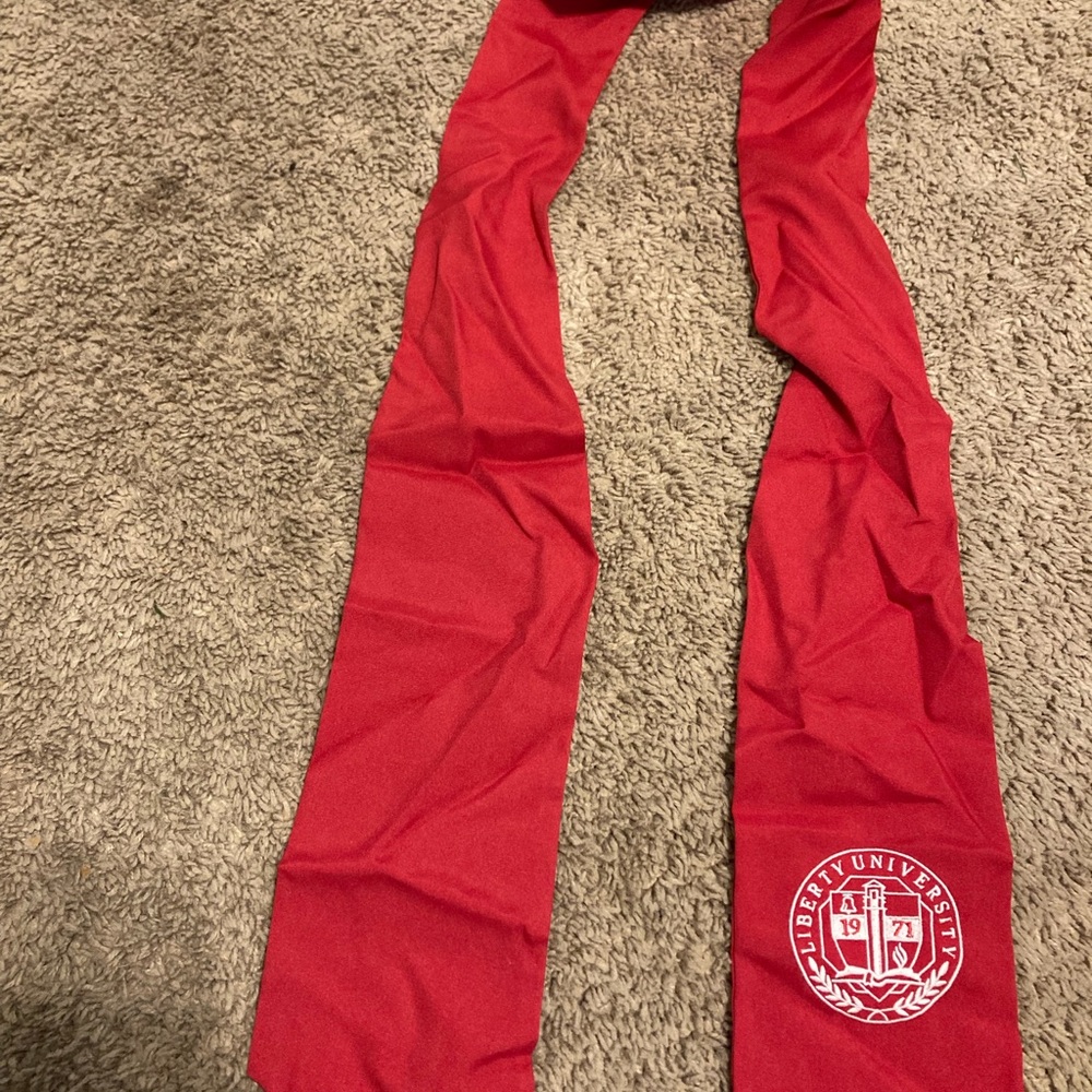 Liberty University commencement graduation bachelor regalia cap stole